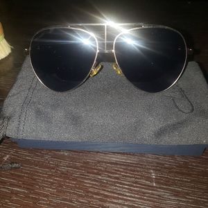 MENS BALMAIN SUNGLASSES BK/GOLD FRAMES BL-2103B C01 59-13-140